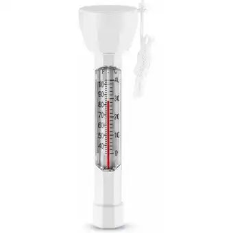 ManoMano Schwimmendes Schwimmbad-Thermometer, Pool-Thermometer mit Seil, niedliches Thermometer für den Innen- und Außenbereich für di Angebot