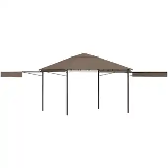 ManoMano Pavillon mit Doppelt Erweiterten Dächern 3x3x2,75 cm 180 g/m² Angebot