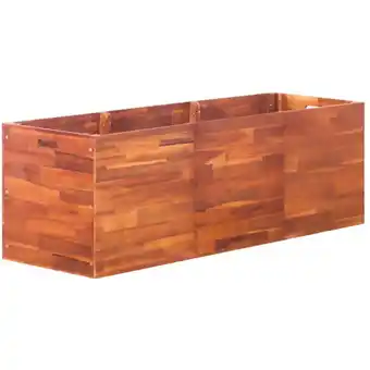 ManoMano Garten-Hochbeet Akazienholz 150x50x50 cm Angebot