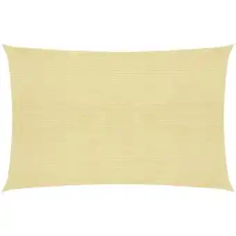 ManoMano Sonnensegel 160 g/m² Beige 3,5x4,5 m hdpe Angebot