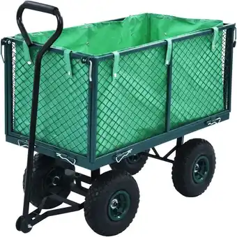 ManoMano Gartenwagen Grün 350 kg Angebot