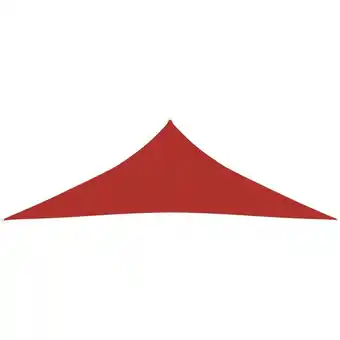 ManoMano Sonnensegel 160 g/m² Rot 4x4x5,8 m hdpe Angebot