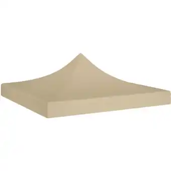 ManoMano Partyzelt-Dach 3x3 m Beige 270 g/m² Angebot