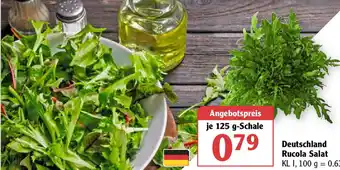 Globus Deutschland Rucola Salat 125g Angebot