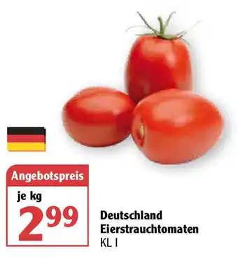 Globus Deutschland Eierstrauchtomaten Angebot