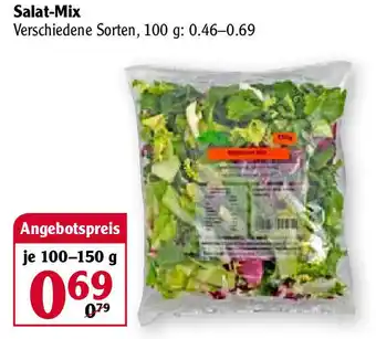 Globus Salat Mix 100-150g Angebot