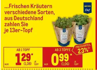 METRO Metro chef frische kräutern Angebot