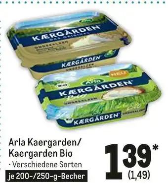 METRO Arla kaergarden/ kaergarden bio margarine Angebot