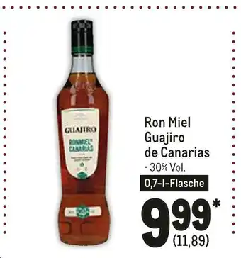 METRO Ron miel guajiro de canarias rum Angebot