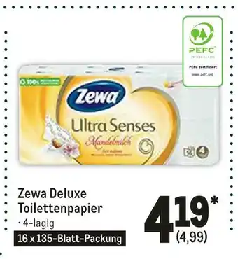 METRO Zewa deluxe toilettenpapier Angebot