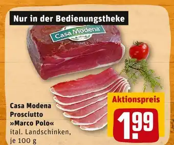 REWE Casa modena prosciutto »marco polo« Angebot