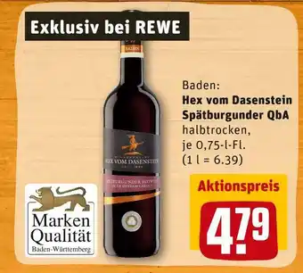 REWE Hex vom dasenstein rotwein Angebot