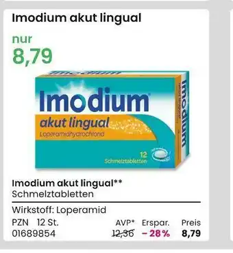 REWE Imodium akut lingual Angebot