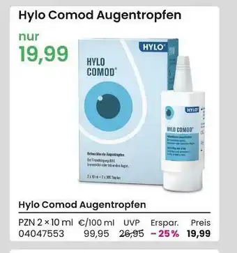 REWE Hylo comod augentropfen Angebot