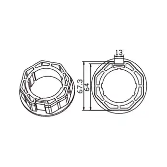 ManoMano Ottagonale 70X1.2Mm CAME 001YK5105 Angebot