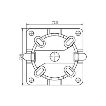 ManoMano Aggancio Rapido Con Foro Plastica Max 20Nm Came 001YM0116 Angebot