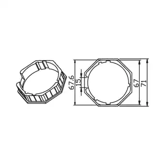 ManoMano Ottagonale 70X1Mm Came 001YK6115 Angebot