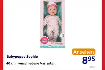 Action Babypuppe Sophie Angebot