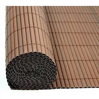 ManoMano Sichtschutzmatte Sichtschutzzaun Sichtschutz Windschutz pvc Zaun Balkon Garten Braun / 1,0 x 3 m Angebot