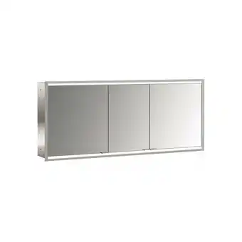 ManoMano Prime 2 Lichtspiegelschrank, 1600 mm, 3 Türen, Unterputzmodell, ip 20, mit Lichtpaket, Ausführung: Glasrückwand weiß - 949706 Angebot