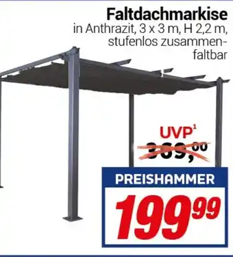 CENTERSHOP Faltdachmarkise Angebot