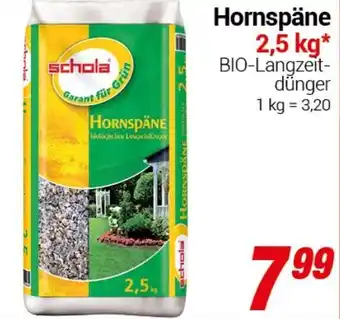 CENTERSHOP Hornspäne 2,5 kg Angebot