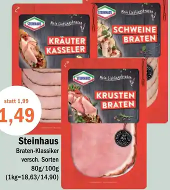 Aktiv Irma Steinhaus Braten-Klassiker versch. Sorten 80g/100g Angebot