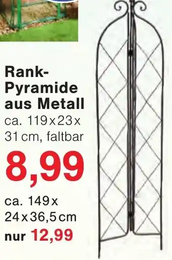Wiglo Wunderland Rank Pyramide aus Metall Angebot