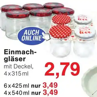 Wiglo Wunderland Einmachgläser Angebot