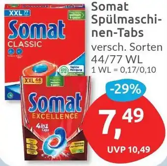 Budni Somat Spülmaschinen-Tabs 44/77 WL Angebot