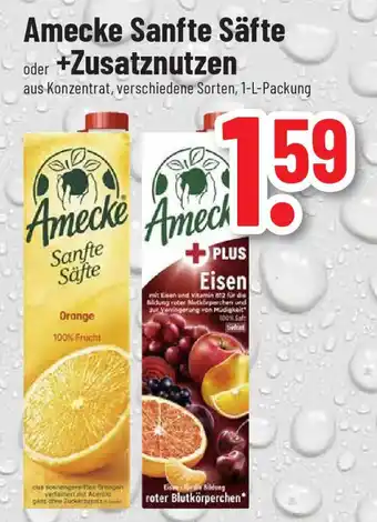 trinkgut Amecke Sanfte Säfte oder +Zusatznutzen 1L Angebot