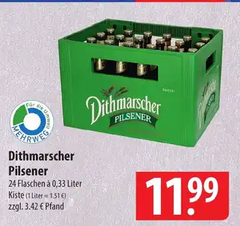 Famila Nord Ost Dithmarscher Pilsener 24 Flaschen à 0,33 Liter Angebot