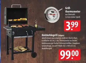 Famila Nord Ost Holzkohlegrill Calgary Angebot