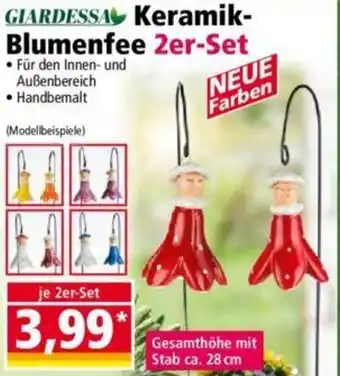 Norma GIARDESSA Keramik Blumenfee 2er-Set Angebot