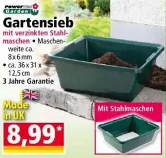 Norma Powertec Garden Gartensieb Angebot