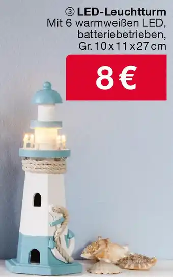 Woolworth LED-Leuchtturm Angebot