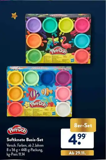 Aldi Süd Playdoh Softknete Basis-set Angebot