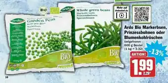 dodenhof Ardo Bio Markerbsen, Prinzessbohnen Oder Blumenkohlröschen Angebot