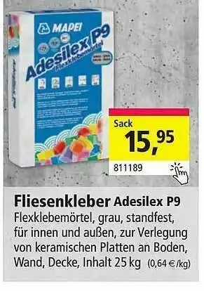 Holz Possling Fliesenkleber Adesilex P9 Angebot