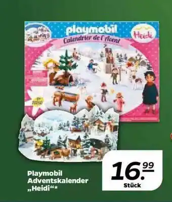 NETTO Playmobil Adventskalender „heidi” Angebot