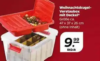 NETTO Weihnachtskugel Verstaubox Mit Deckel Angebot