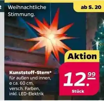 NETTO Kunststoff-stern Angebot