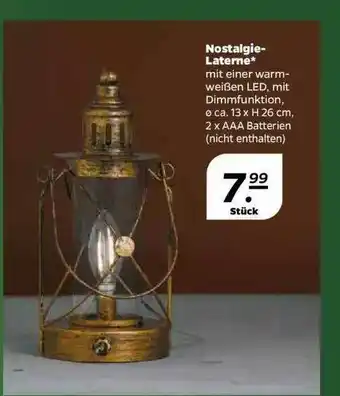 NETTO Nostalgie Laterne Angebot