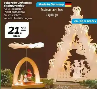 NETTO Dekorado Christmas Tischpyramide Angebot