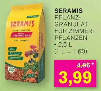 KODi SERAMIS PFLANZ-GRANULAT FOR ALLE ZIMMERPFLANZEN 2.5L Angebot