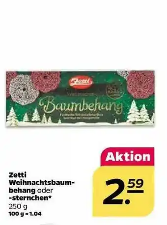 NETTO Zetti Weihnachtsbaum Behang Oder Sternchen Angebot