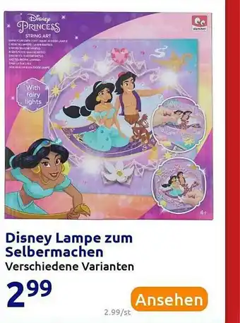 Action Disney Lampe Zum Selbermachen Angebot