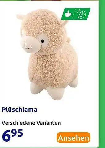 Action Plüschlama Angebot