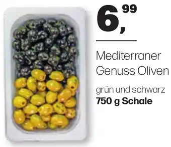 Handelshof Mediterraner Genuss Oliven 750 g Schale Angebot