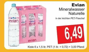 Getränke Göbel Evian Mineralwasser Naturelle Angebot